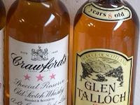 4 flessen whiskey à 70cl, crawfords, glen style, glen talloch en crazy 43% - afbeelding 3 van  3