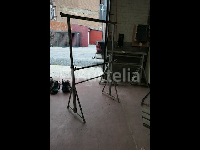 4 gegalvaniseerde metselaarsschragen - afbeelding 2 van  3