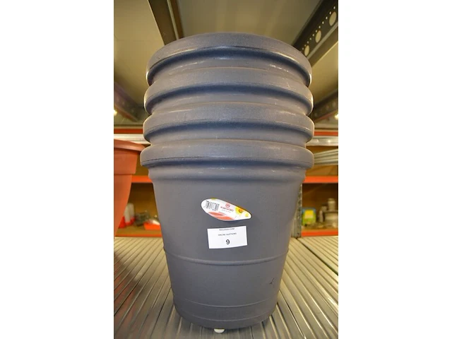 4 grote bloempot marchioro 40 liter antraciet - afbeelding 1 van  4