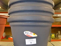 4 grote bloempot marchioro 40 liter antraciet - afbeelding 1 van  4