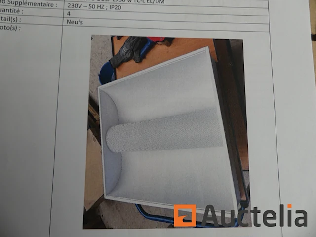 4 gulf armaturen 2x36w tc-l el/dm - afbeelding 2 van  4