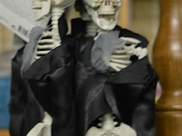 4 halloween skeletten - afbeelding 3 van  4