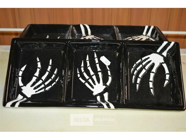 4 halloween snack schotels - afbeelding 2 van  2