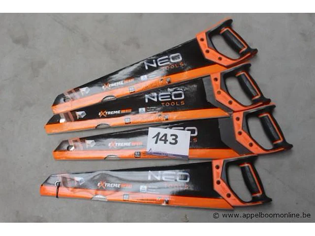 4 handzagen neo-tools 450mm - afbeelding 1 van  2