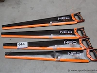 4 handzagen neo-tools 800mm - afbeelding 1 van  2