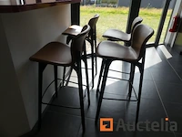 4 hoge krukken 78 cm - afbeelding 1 van  7