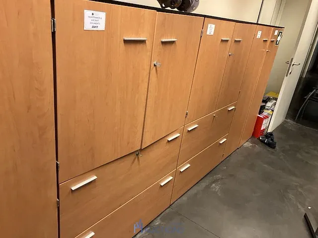 4 houten dossierkasten - afbeelding 4 van  7