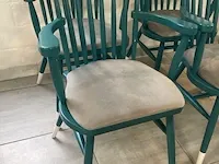 4 houten stoelen - afbeelding 2 van  4