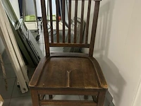4 houten stoelen - afbeelding 2 van  4