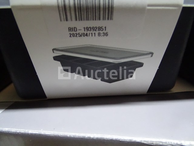 4 huishoudelijke artikelen (fornuis, prullenbak, container, messenset) - afbeelding 8 van  9