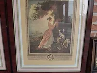 4 imitaite litho achter glas - afbeelding 3 van  6