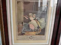 4 imitaite litho achter glas - afbeelding 4 van  6