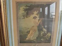 4 imitaite litho achter glas - afbeelding 5 van  6