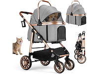 4-in-1 hondenbuggy, opvouwbaar tot 25 kg - afbeelding 2 van  8