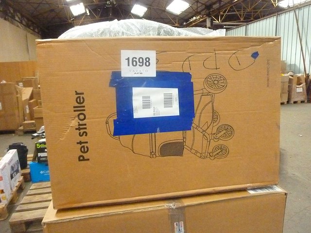 4-in-1 hondenbuggy, opvouwbaar tot 25 kg - afbeelding 8 van  8