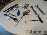 4-in-1 omkeerbare ratelsleutel, titan 11318 1/4" sleutel, diversen (zie foto's) - afbeelding 9 van  9