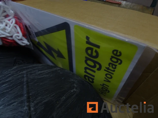 4 jsp steunvoeten voor veiligheidspalen, 25 m ketting - afbeelding 5 van  5