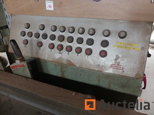 4-kantige schaafmachine en rolvormmachine gubisch 170 - afbeelding 7 van  14