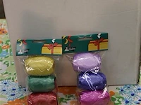 4 kartons inpaklinten diverse kleuren - afbeelding 1 van  2