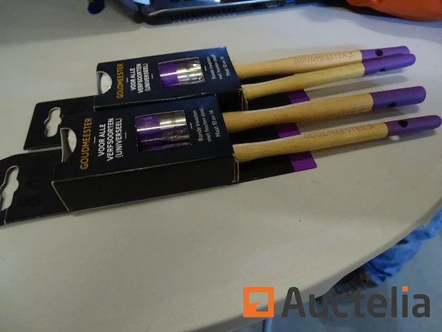 4 karwei ronde borstels - afbeelding 1 van  3