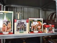 4 kersthuisjes