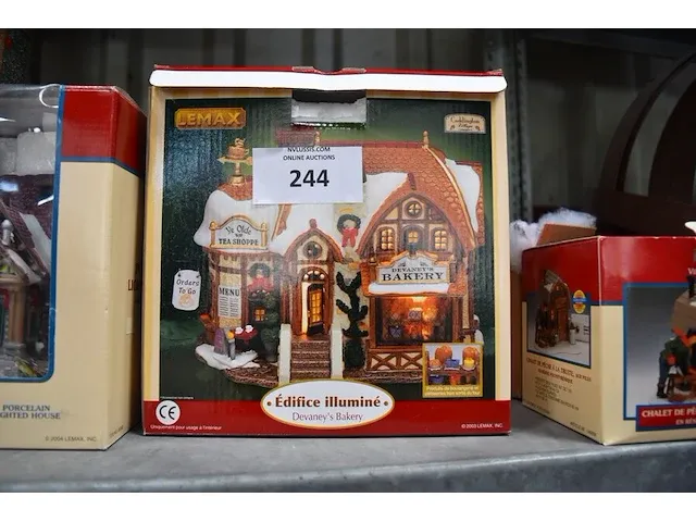 4 kersthuisjes - afbeelding 5 van  6