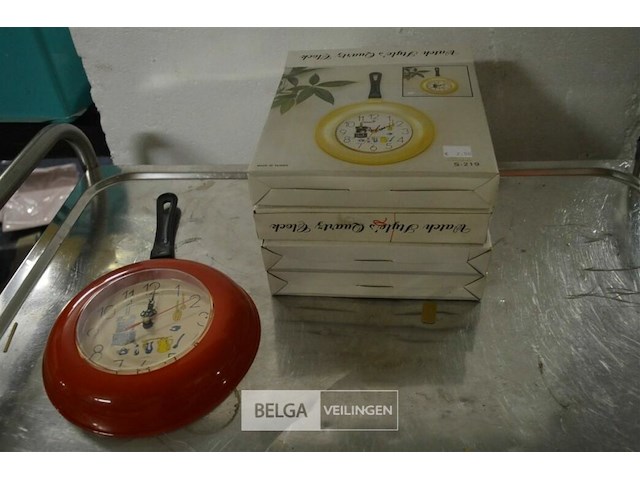 4 keukenklokken - afbeelding 1 van  3