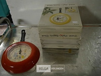 4 keukenklokken - afbeelding 1 van  3