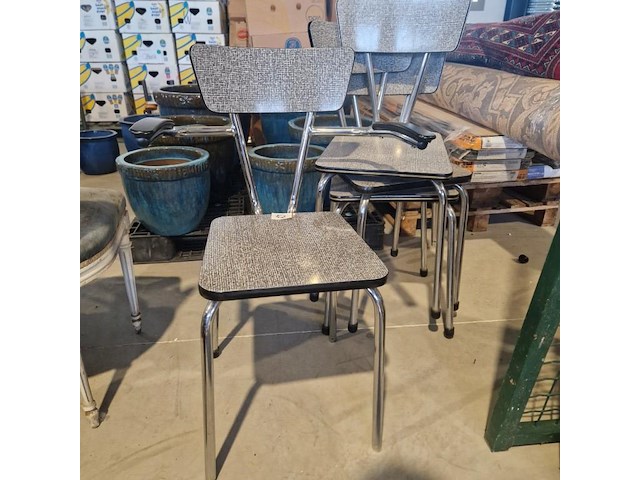 4 keukenstoelen - afbeelding 1 van  1