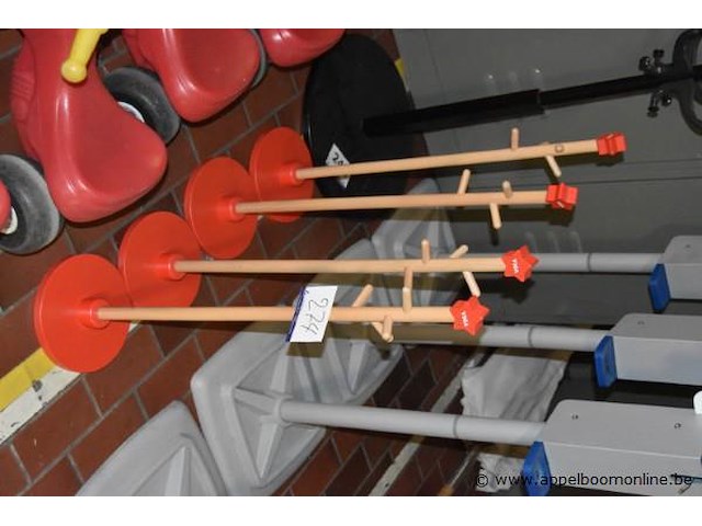 4 kinder kapstokken - afbeelding 1 van  1