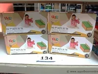 4 kinderspeelgoed sorteerdozen bsm - afbeelding 1 van  1