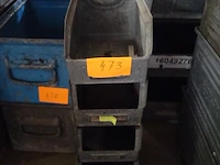 4 kleine metalen bakken - afbeelding 1 van  2