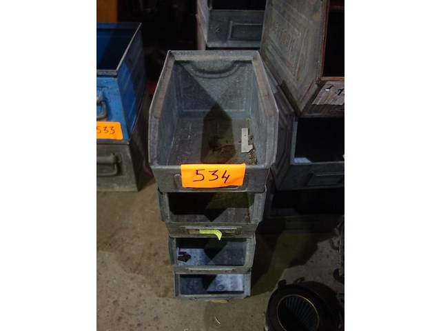 4 kleine metalen bakken - afbeelding 2 van  2