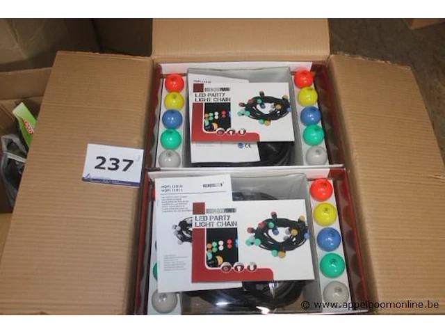 4 led lichtslingers - afbeelding 1 van  2