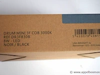 4 led spots uni-bright drum mini 3f voor gebruik op rails - afbeelding 2 van  2