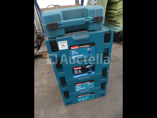4 lege makita koffertjes - afbeelding 2 van  4