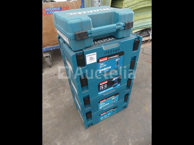 4 lege makita koffertjes - afbeelding 3 van  4