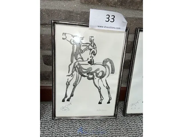 4 litho's rik poot - afbeelding 3 van  8
