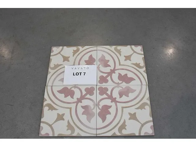 4 m² - 22,3x22,3 cm - art corot c-6 - pamesa - afbeelding 2 van  3