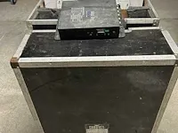 4 maal cube led + controller in flightcase - afbeelding 1 van  2