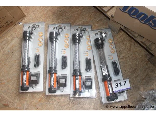 4 magnetische looplampen perel - afbeelding 1 van  2