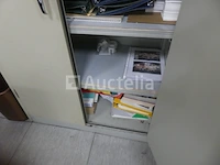 4 metalen kasten met 2 deuren - afbeelding 2 van  5