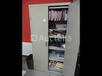 4 metalen kasten met 2 deuren - afbeelding 3 van  5