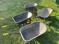 4 metalen kruiwagens vabor - afbeelding 1 van  8