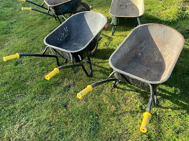 4 metalen kruiwagens vabor - afbeelding 4 van  8