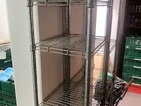 4 metalen opbergrekken - afbeelding 3 van  3