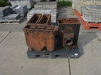 4 metalen slokkers (zonder pvc paletten) - afbeelding 1 van  5