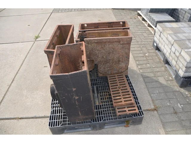 4 metalen slokkers (zonder pvc paletten) - afbeelding 3 van  5
