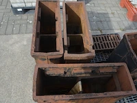 4 metalen slokkers (zonder pvc paletten) - afbeelding 5 van  5