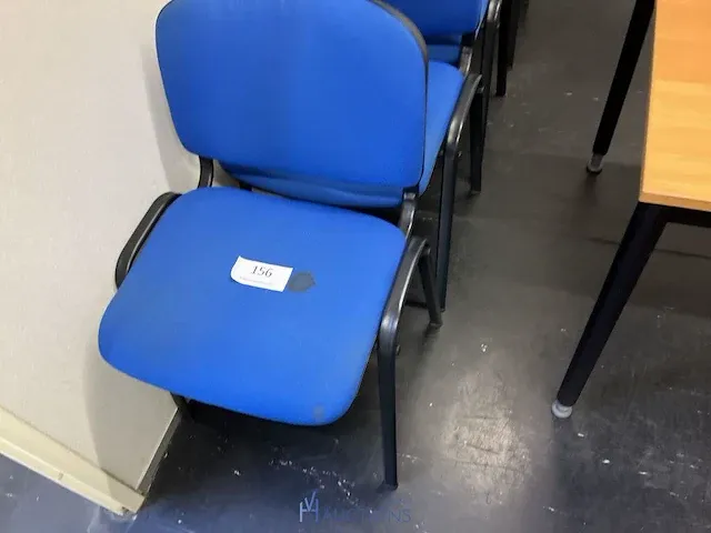 4 metalen stoelen - afbeelding 3 van  3
